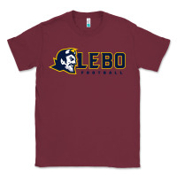 Burgundy mt lebanon football Classic Tee - linhVisuals