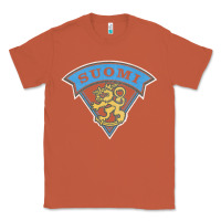 Copper faded style suomi finland lion design Classic Tee - linhVisuals
