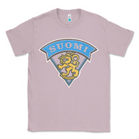 Lilac faded style suomi finland lion design Classic Tee - linhVisuals