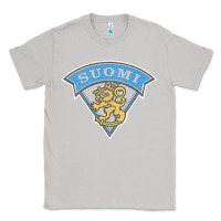 Moon Dust faded style suomi finland lion design Classic Tee - linhVisuals