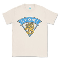 Natural faded style suomi finland lion design Classic Tee - linhVisuals