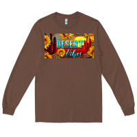 Chestnut desert vibes license plate Long Sleeve Tee - Artiststas