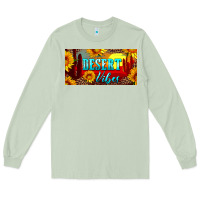 Matcha desert vibes license plate Long Sleeve Tee - Artiststas