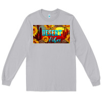 Moon Dust desert vibes license plate Long Sleeve Tee - Artiststas