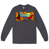 Smoke desert vibes license plate Long Sleeve Tee - Artiststas