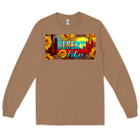 Toasted Coconut desert vibes license plate Long Sleeve Tee - Artiststas