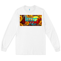 White desert vibes license plate Long Sleeve Tee - Artiststas
