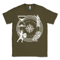 Army Green the four stoic virtues   stoicism Classic Tee - linhVisuals