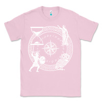 Bubblegum Pink the four stoic virtues   stoicism Classic Tee - linhVisuals