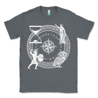 Charcoal Heather the four stoic virtues   stoicism Classic Tee - linhVisuals
