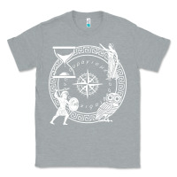 Heather Grey the four stoic virtues   stoicism Classic Tee - linhVisuals