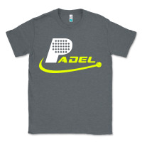Charcoal Heather padel Classic Tee - linhVisuals