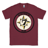 Burgundy five percent nation of islam vintage look design Classic Tee - linhVisuals