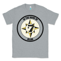 Heather Grey five percent nation of islam vintage look design Classic Tee - linhVisuals