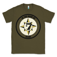 Army Green five percent nation of islam vintage look design Classic Tee - linhVisuals