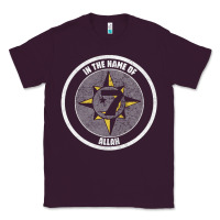 Plum five percent nation of islam vintage look design Classic Tee - linhVisuals