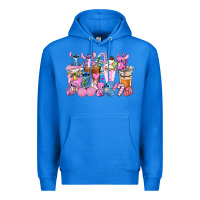 True Royal stitch and lilo pink christmas coffee cups Premium Hoodie - AdoDesignShop