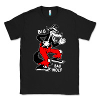 Black big bad wolf Classic Tee - linhVisuals
