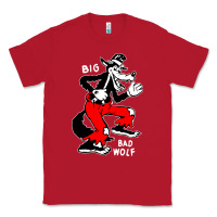 Red big bad wolf Classic Tee - linhVisuals
