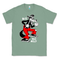 Sage big bad wolf Classic Tee - linhVisuals