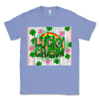 Colony Blue lucky charm st patricks Classic Tee - FaDigitalArtStudio
