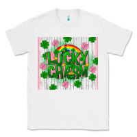 White lucky charm st patricks Classic Tee - FaDigitalArtStudio