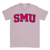 Lilac The SMU Athletics wordmark Classic Tee - linhVisuals
