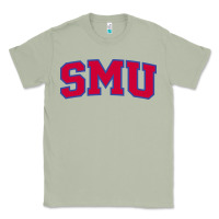 Matcha The SMU Athletics wordmark Classic Tee - linhVisuals