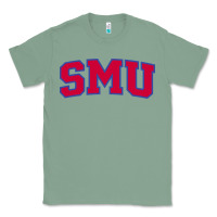 Sage The SMU Athletics wordmark Classic Tee - linhVisuals