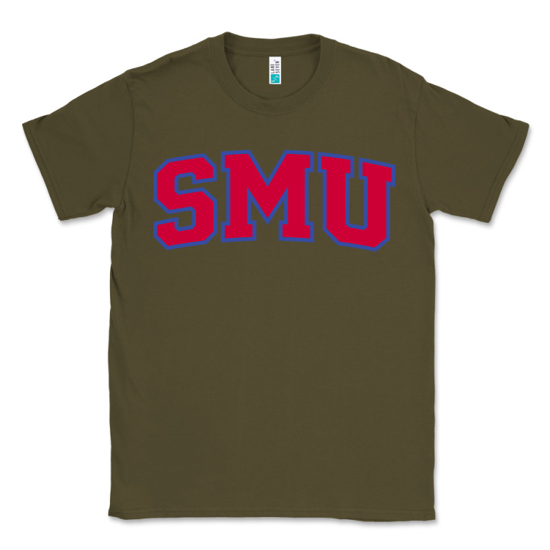 The Smu Athletics Wordmark Classic Tee by linhVisuals | Teevron