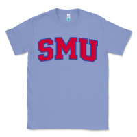 Colony Blue The SMU Athletics wordmark Classic Tee - linhVisuals