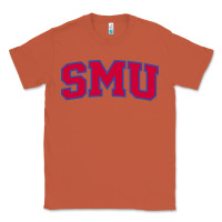 Copper The SMU Athletics wordmark Classic Tee - linhVisuals