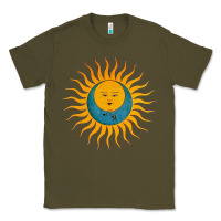 Army Green king crimson Classic Tee - linhVisuals