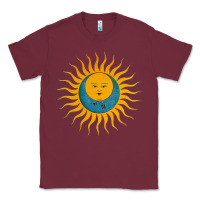 Burgundy king crimson Classic Tee - linhVisuals