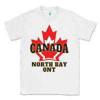 White north bay ontario on a cool Classic Tee - linhVisuals