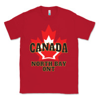 Red north bay ontario on a cool Classic Tee - linhVisuals