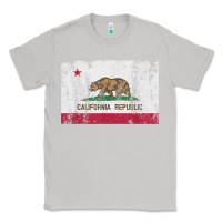 Moon Dust california flag womens mens heavy distressed vintage gift t shirt Classic Tee - linhVisuals