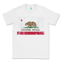 White california flag womens mens heavy distressed vintage gift t shirt Classic Tee - linhVisuals