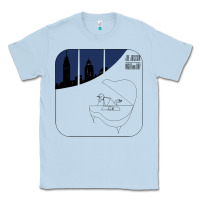 Dusty Blue joe jackson müsïc Classic Tee - linhVisuals