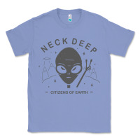 Colony Blue neck deep clässic Classic Tee - linhVisuals