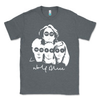 Charcoal Heather wolf alice  müsïc Classic Tee - linhVisuals