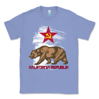 Colony Blue california republic communist kalifornia t shirt Classic Tee - linhVisuals
