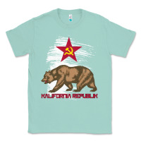 Seafoam california republic communist kalifornia t shirt Classic Tee - linhVisuals