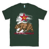 Sports Green california republic communist kalifornia t shirt Classic Tee - linhVisuals