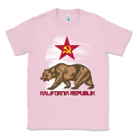 Bubblegum Pink california republic communist kalifornia t shirt Classic Tee - linhVisuals