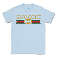 Dusty Blue gnocchi Classic Tee - linhVisuals