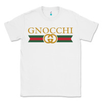 White gnocchi Classic Tee - linhVisuals
