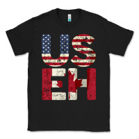 Black canada us eh american canadian flag vintage america colors patriotic g Classic Tee - linhVisuals