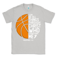 Moon Dust christian basketball i can do all things through christ philippians 41 Classic Tee - linhVisuals