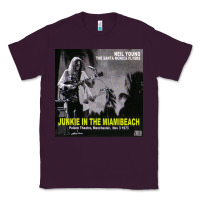 Plum Neil Young Classic Tee - linhVisuals